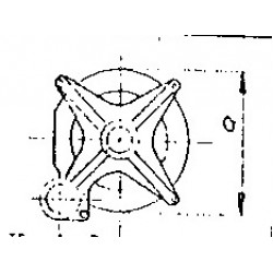 Kneading Arm Gearwheel Support Casting LH